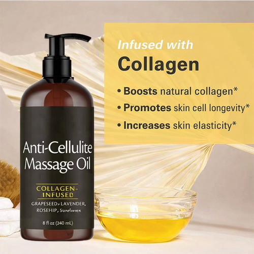 Collagen-Infused Body Oil • Deep Hydration + Firming Feel（副本）
